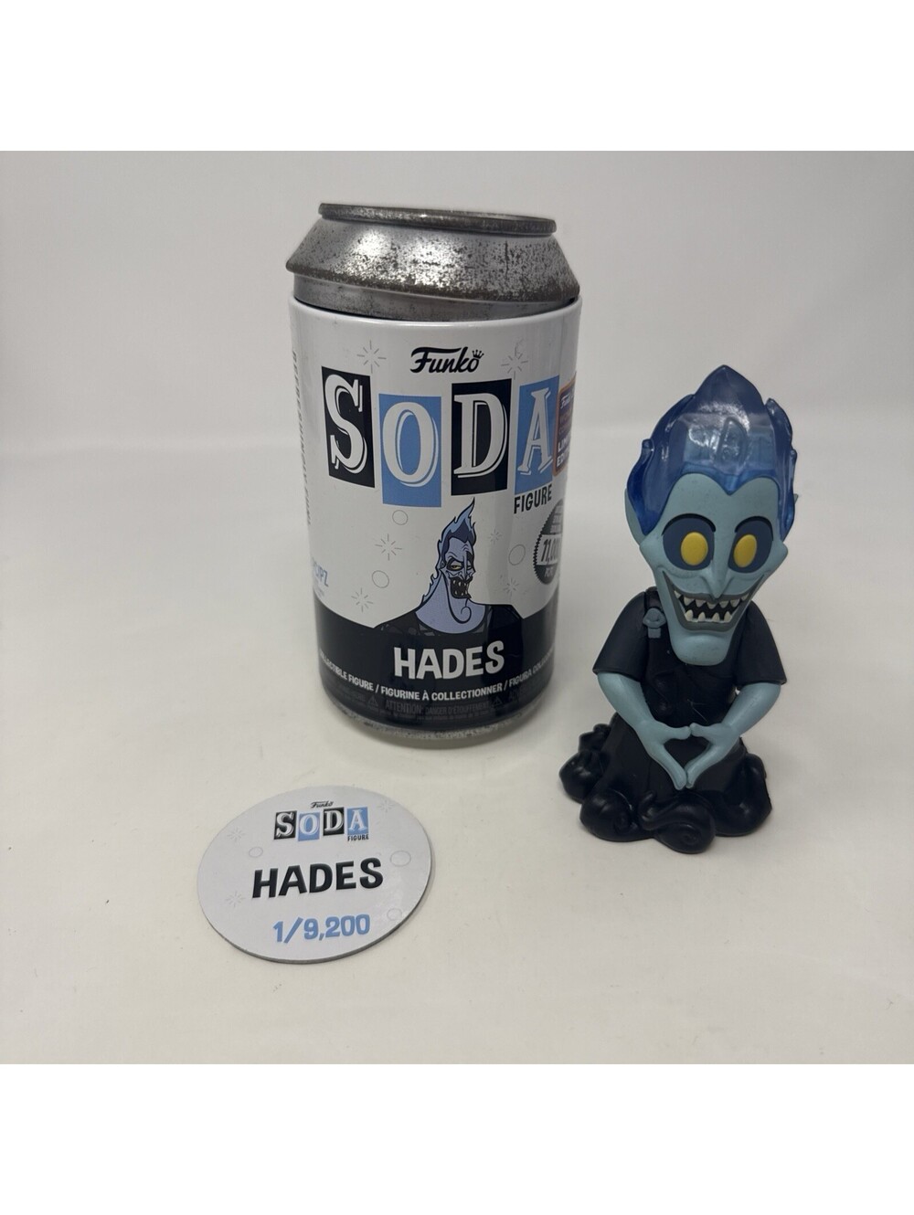 Funko Soda Hades Disney Hercules Movies Vinyl Figure 2022 WonderCon Exclusive